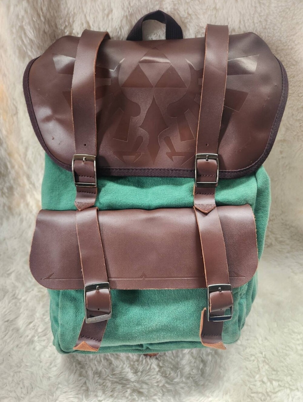 Legend of Zelda Breath of the Wild Canvas Rucksack ThinkGeek